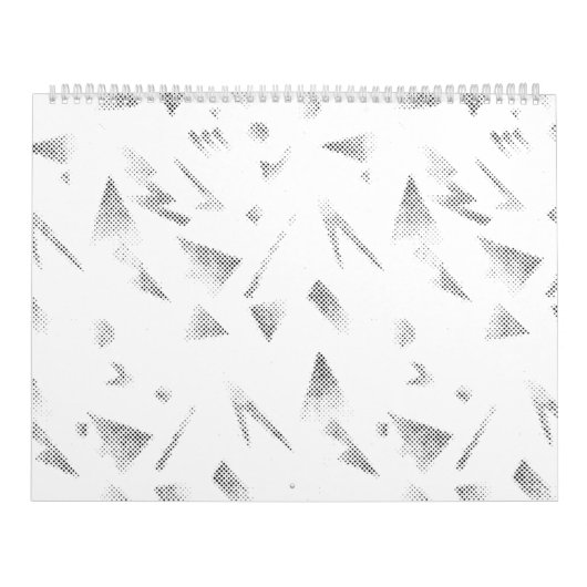 Calendrier Nuage horizontal, gris (Protection)