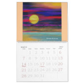 Calendrier numérique de dessin d'ABSTRACTIONS (Mar 2027)