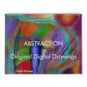 Calendrier numérique de dessin d'ABSTRACTIONS (Protection)