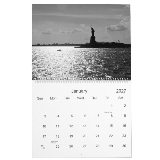 Calendrier NYC 2013 (Jan 2027)