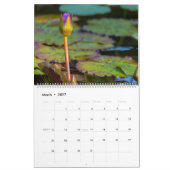 Calendrier Nymphéas (Mar 2027)
