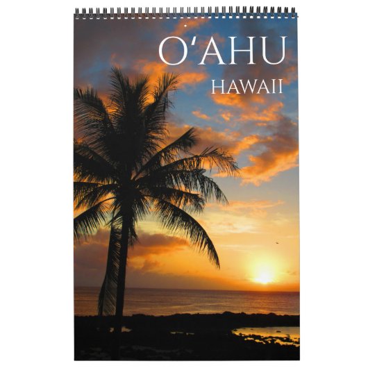 Calendrier o'ahu hawaï 2026  (Protection)