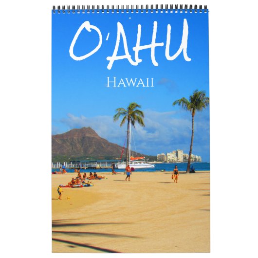 Calendrier o'ahu hawaï 2027 (Protection)
