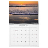 Calendrier Ocean Beach Sunrise (Feb 2026)