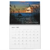 Calendrier Ocean City Sunrise, Sunset et Surf (Mar 2027)
