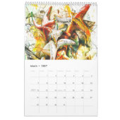 Calendrier Océan Dreams 2026 – Créatures Marines Abstraites c (Mar 2027)