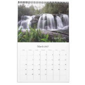 Calendrier Océanie - Australie - Tasmanie - (Mar 2027)