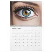 Calendrier Oeil féminin (Jan 2026)