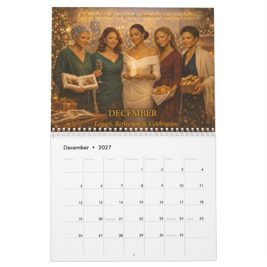 Calendrier OES sur 12 mois (Dec 2027)