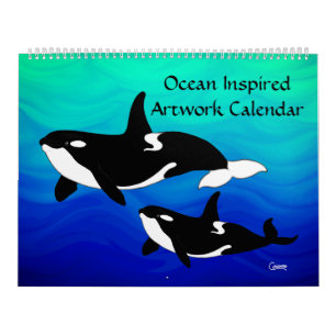 Calendrier Oeuvre artistique inspirée par l'océan - Calendr