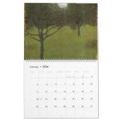Calendrier Oeuvre d'Arbres Gustav Klimt (Jan 2026)