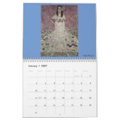 Calendrier Oeuvre de Gustav Klimt Numéro 1 (Jan 2027)