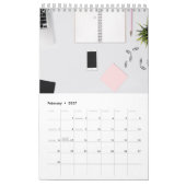 Calendrier Office Accent rose 2020 (Feb 2027)