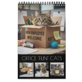 Calendrier Office Fun Cats Calendar 2026 / Cat Photo Calendar (Protection)