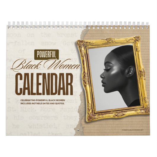 Calendrier Official 2026 Powerful Black Women Calendar (Protection)
