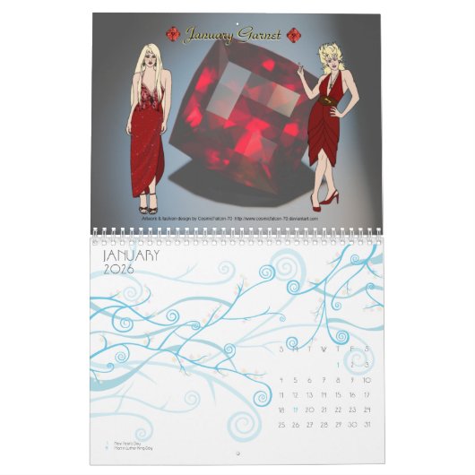 Calendrier officiel de JemCon 2013 (Jan 2026)