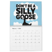 Calendrier Oie stupide (Feb 2026)