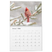 Calendrier Oiseau 2026 (Jan 2026)