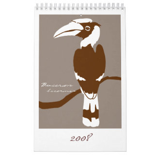 Calendrier Oiseaux 2008
