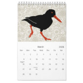 Calendrier Oiseaux 2008 (Mar 2026)