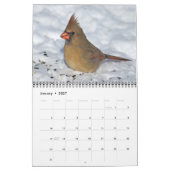 Calendrier Oiseaux 2026 (Jan 2027)