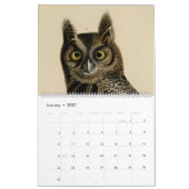 Calendrier Oiseaux Audubon (Jan 2027)