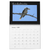 Calendrier Oiseaux australiens colorés (Jan 2027)