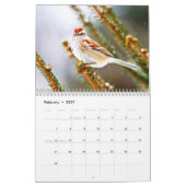 Calendrier Oiseaux chanteurs de la vallée de l'Hudson 2027, P (Feb 2027)