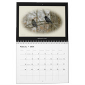 Calendrier Oiseaux de Jardin favoris #5 (Feb 2026)