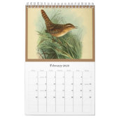 Calendrier Oiseaux de la Terre de Feu (Feb 2026)