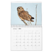 Calendrier Oiseaux de la vallée de l'Hudson (Jan 2026)