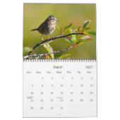 Calendrier Oiseaux de Mendocino (Mar 2027)
