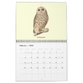 Calendrier Oiseaux de New York Lithographies (Feb 2026)