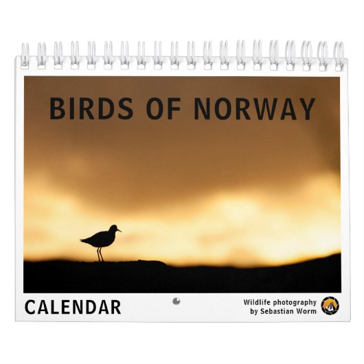 Calendrier Oiseaux de Norvège 2026 (Protection)