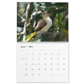 Calendrier Oiseaux d'Hawaï (Mar 2026)
