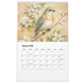 Calendrier Oiseaux du jardin (Feb 2026)
