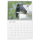 Calendrier - Oiseaux et papillons (Mar 2026)