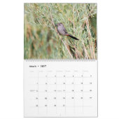 Calendrier Oiseaux humides du Montana (Mar 2027)