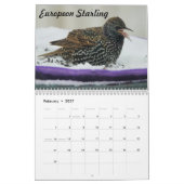 Calendrier Oiseaux Jardins du Missouri (Feb 2027)