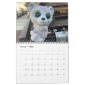 Calendrier Oiseaux, poissons et autres animaux exotiques (Jan 2026)