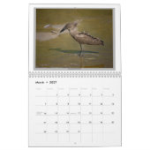 Calendrier Oiseaux sauvages de la Tanzanie (Mar 2027)