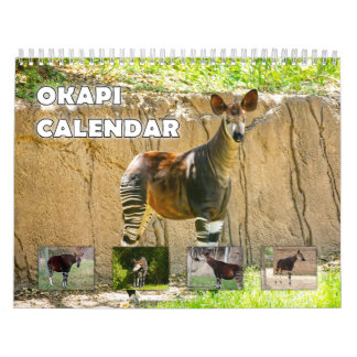 Calendrier Okapi