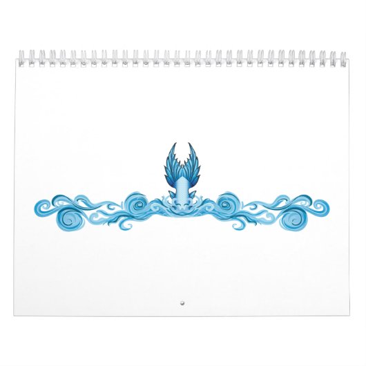 Calendrier Ondes de queue de sirène (Protection)