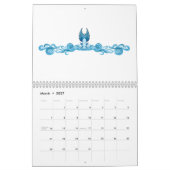 Calendrier Ondes de queue de sirène (Mar 2027)