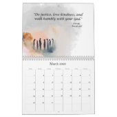 Calendrier "One Light, Many Lamps: Unity in Diversity" (Mar 2026)