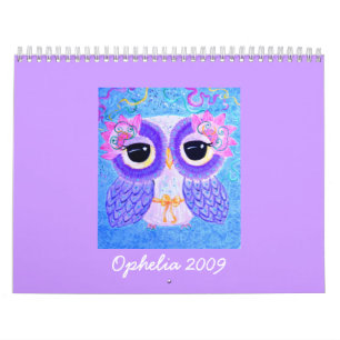 Calendrier Ophélie 2009 (Non-USA)