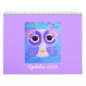 Calendrier Ophélie 2009 (Non-USA) (Protection)