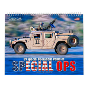 Calendrier OPS SPÉCIALES - Véhicules des opérations spéciales