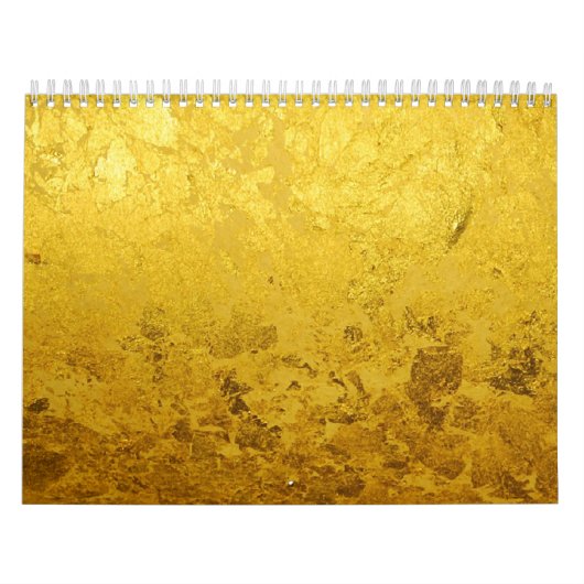 Calendrier OR de calendrier/feuille d'or PURS + vos (Protection)
