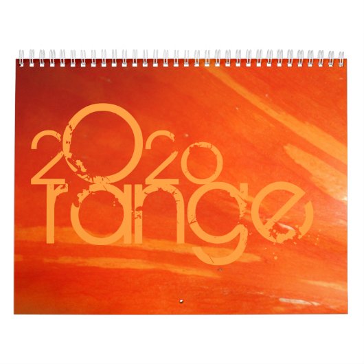 Calendrier Orange 2020 - (Protection)